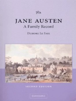 Image of Jane Austen by Deirdre Le Faye Paperback