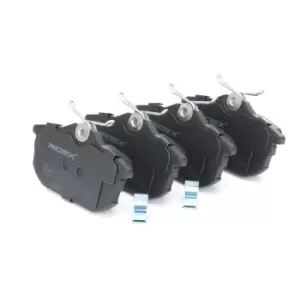 Image of RIDEX Brake pad set 402B0040 Brake pads,Brake pad set, disc brake VOLVO,MITSUBISHI,SMART,V40 Kombi (645),S40 I (644),COLT VI (Z3_A, Z2_A)