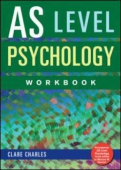Image of As Level Psychology Workbook by Clare Charles Book