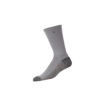 Image of Footjoy Mens Prodry Crew Socks - Grey (Pair)