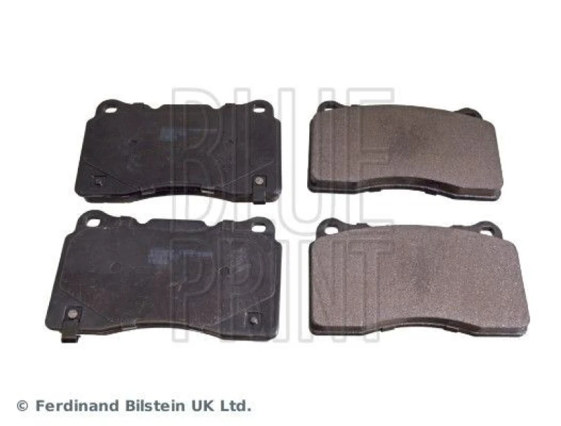 Image of Blue PRINT Brake pad set Blue PRINT ADH24298