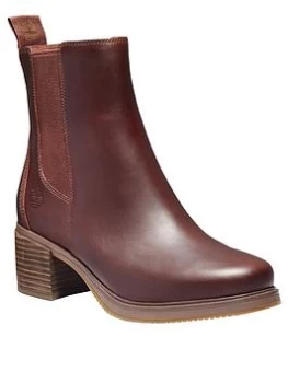 image of Timberland Dalston Vibe Chelsea Boot - Rust, Rust, Size 4, Women