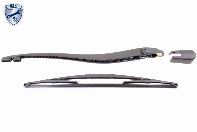 Image of VAICO V40-1830 Wiper Arm Set, window cleaning with cap PBT, GRP (Glass fibre Reinforced Plastic) Wiper Arm Set,window cleaning (6545)