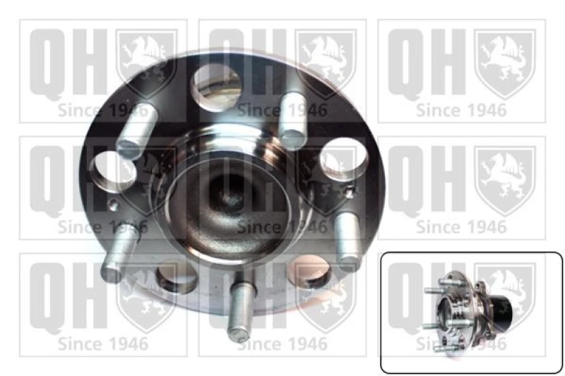 Image of QUINTON HAZELL Wheel bearing kit QUINTON HAZELL QWB1457