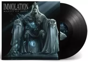 image of Immolation Majesty and decay LP black