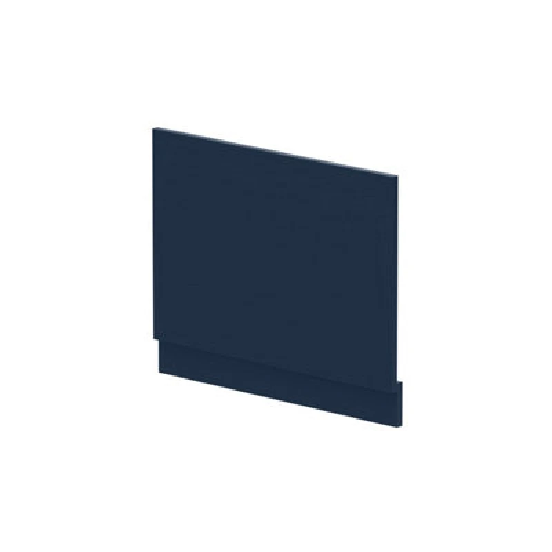 Image of Balterley Straight Bath MFC End Panel Plinth Matt Electric Blue 700mm Blue unisex