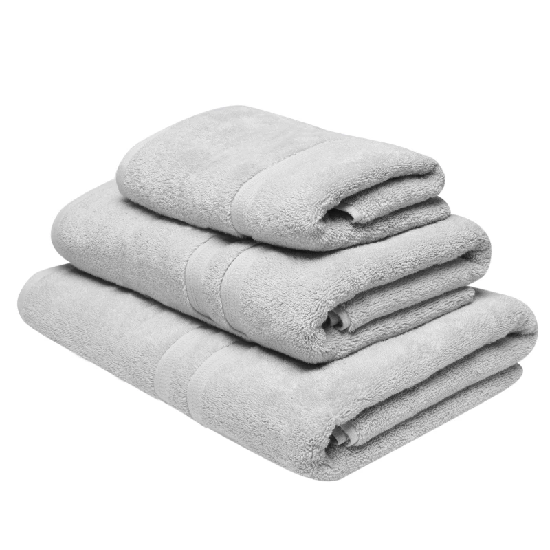 Image of Hotel Collection Supima Bath Sheet - Silver Silver Hand Towel
