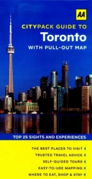 Image of Aa Citypack Guide to Toronto by Marilyn Wood Paperback