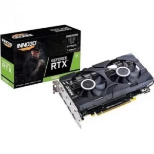 image of Inno3D Twin X2 GeForce RTX2060 6GB GDDR6 Graphics Card