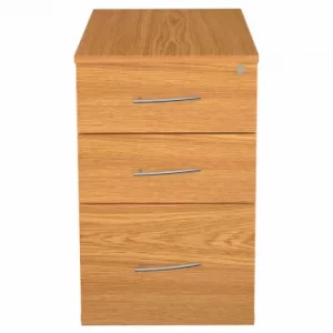 image of TC Office Regent Under Desk 3 Drawer Pedestal, Oak