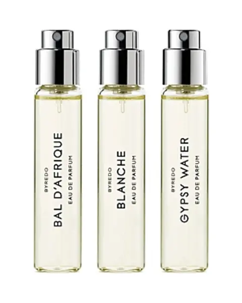 Image of Byredo La Selection Nomade Eau de Parfum For Him 3 x 12ml Gift Set