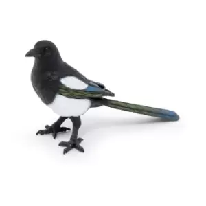 image of Papo Wild Animal Kingdom Magpie Toy Figure, 3 Years or Above,...