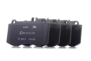 Image of ATE Brake pad set 13.0460-4863.2 Brake pads,Brake pad set, disc brake MERCEDES-BENZ,E-Klasse Limousine (W212),E-Klasse T-modell (S212),CLS (C218)