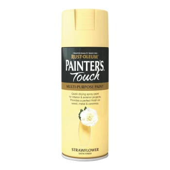 Image of Rust-Oleum Satin Spray Paint - Strawflower - 400ml