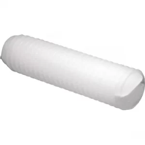 Image of Toolcraft Slotted Grub Screw Polyamide M5 x 10mm Pack Of 10