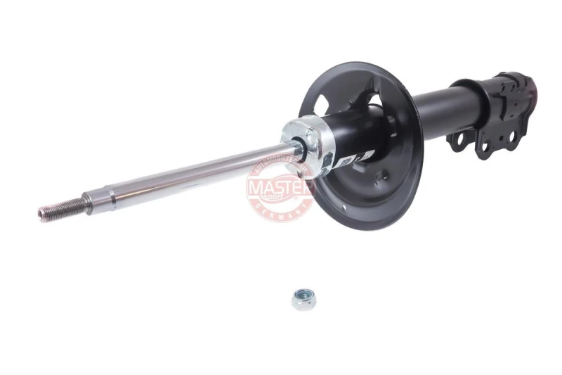 Image of MASTER-SPORT 314757-PCS-MS Shock absorber Front Axle Left, Gas Pressure, Twin-Tube, Suspension Strut, Top pin Shock Absorber (854)