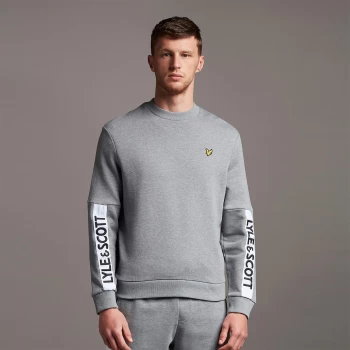 image of Branded Sweatshirt - Mid Grey Marl - S