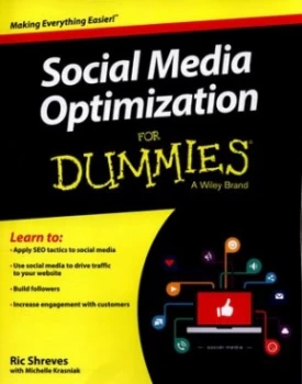 Image of Social Media Optimization for Dummies by Ric Shreves Book