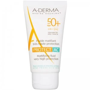 image of A-Derma Protect AC Mattifying Fluid SPF 50+ 40ml