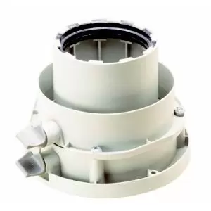 Image of Worcester Bosch Horizontal Flue Adaptor, (Dia)125mm