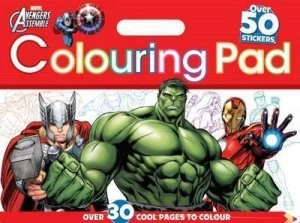 Image of Marvel Colouring Pad by Parragon Books Paperback