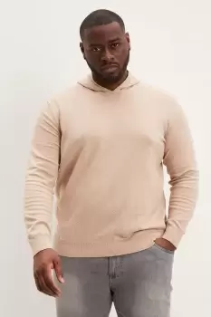 Image of Mens Plus And Tall Cold Stone Knitted Hoodie