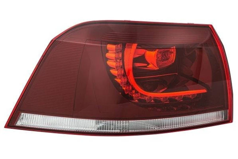 Image of HELLA 2SD 010 970-031 Rear light Outer section, with bulb holder, Left, WY21W Combination Rearlight (391)