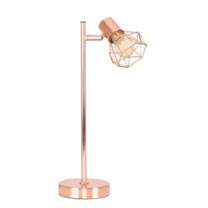 Image of Angus Copper Adjustable Table Lamp