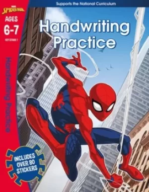 Image of Spider-man Ages 6-7 Handwriting practice by