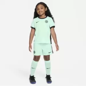 Image of Nike Chelsea Third Minikit 2023 2024 Infants - Green