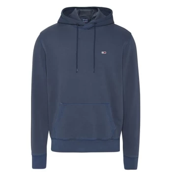 image of Tommy Jeans Basketball Logo Organic Cotton Hoodie - Navy C87