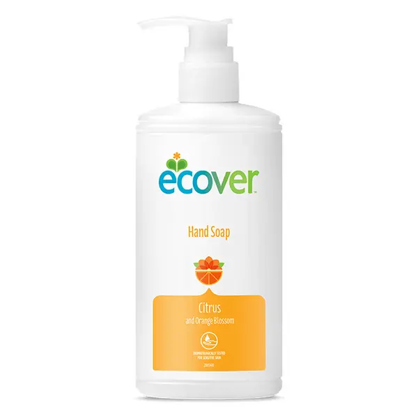 image of Ecover Hand Soap Liquid Dispenser Citrus & Orange Blossom 250ml