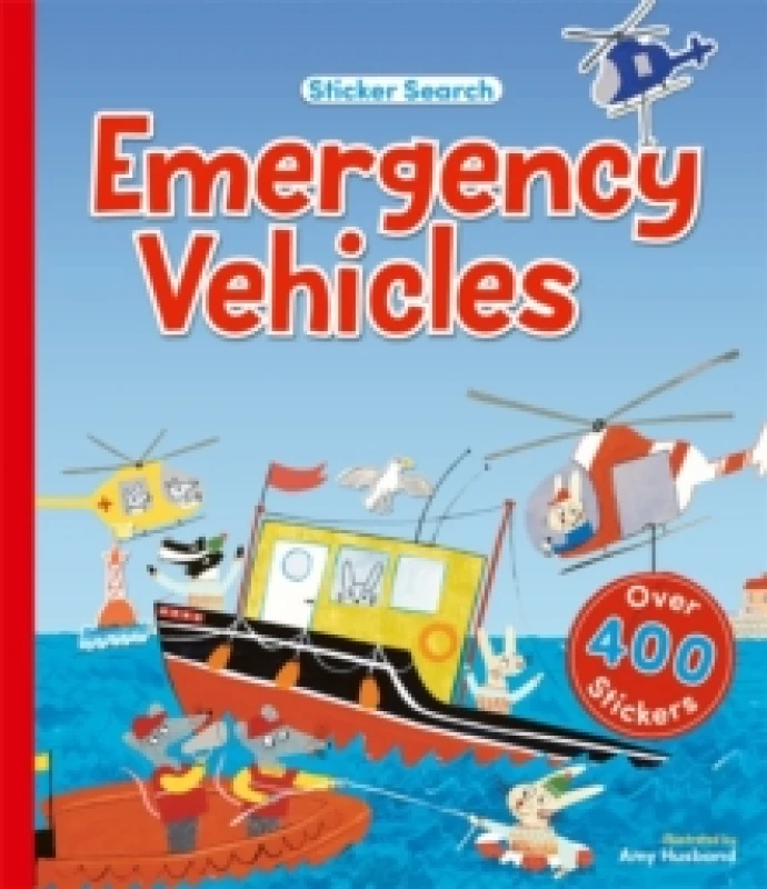 Image of Sticker Search: Emergency Vehicles Paperback / softback