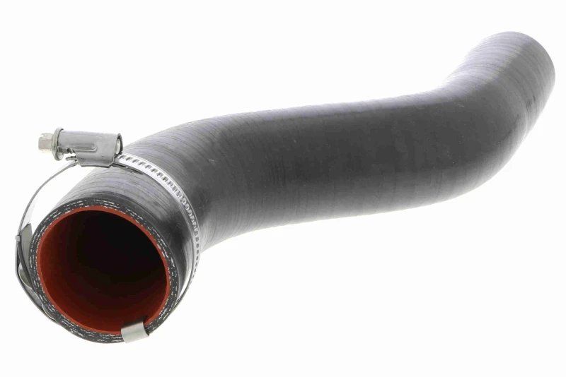 Image of VAICO V46-0738 Turbocharger Hose Rubber with fabric lining, Q+, original equipment manufacturer quality Rubber with fabric lining Charger Intake Hose