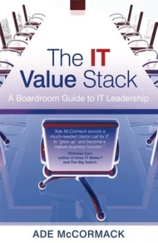 Image of The It Value Stack by Ade Mccormack Hardback