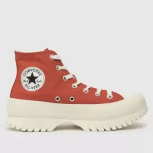 image of Converse All Star Lugged 2.0 Trainers In Red