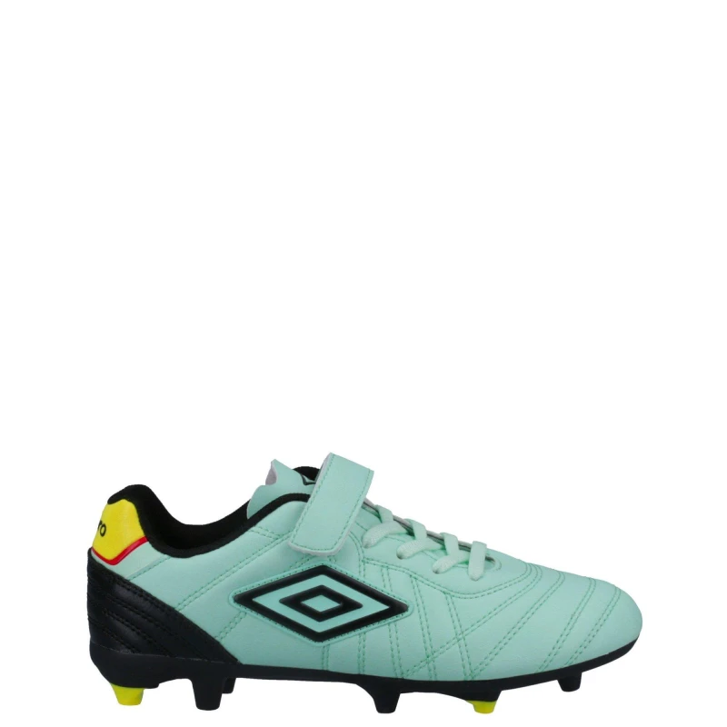 Image of Umbro Boys Speciali Liga Firm Grnd Jnr Rugby Football Boots UK Size 10 (EU 27.5) Blue UMB006-Blue-10