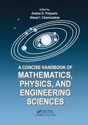 Image of A Concise Handbook of Mathematics Physics and Engineering Sciences