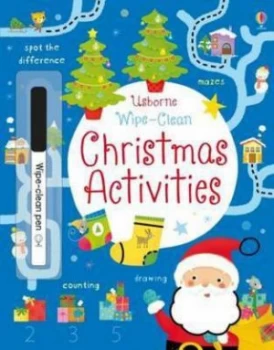 Image of Wipe-Clean Christmas Activities by Kirsteen Robson