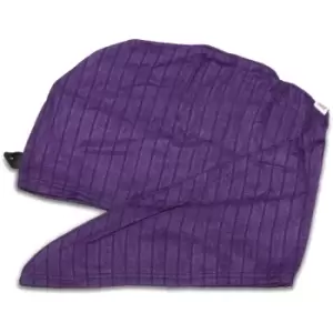 image of Anwen Dry It Up Hair Turban Purple 1 pc