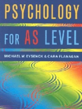 Image of Psychology for As Level by Michael W. Eysenck Book