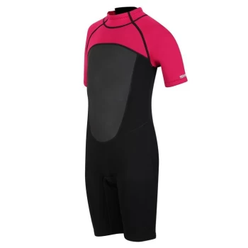 image of Regatta Junior Shorty Wetsuit - Black/Duches