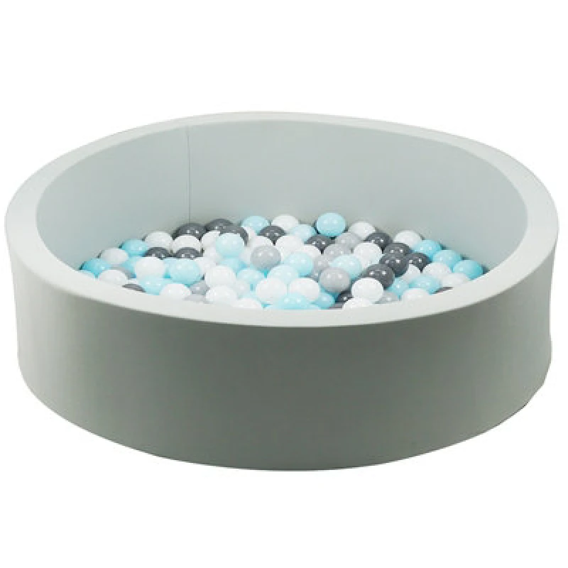 Image of Gr8 Home Pool Ball Pit With 200 Balls Soft Foam Toddler Baby Kids Girls Boys Play