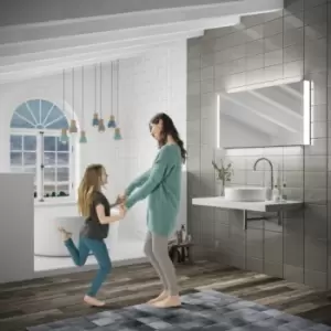 Image of HiB Connect 120 LED Bathroom Mirror - 600 X 1200 Mm - 231181