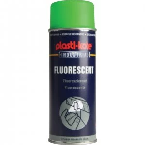 image of Plastikote High Visibility Aerosol Spray Paint Green 400ml