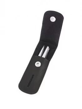 Image of Tweezerman Petite Tweeze Set Black Case