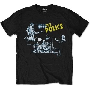 image of The Police - Live Mens XXX-Large T-Shirt - Black