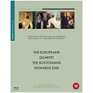 Image of Merchant Ivory Boxset (Quartet / Howard's End / The Bostonians / The Europeans)