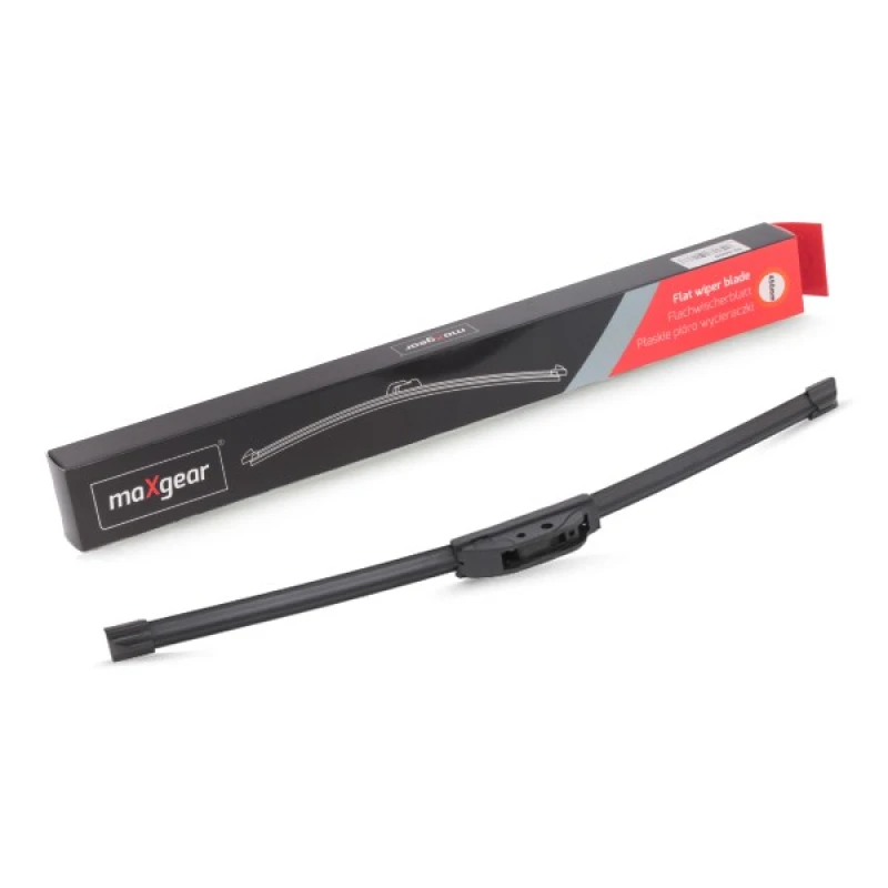 Image of MAXGEAR 39-0001 Wiper blade both sides, 350mm, Flat wiper blade Wiper Blade (298)