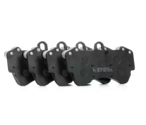 Image of RIDEX Brake pad set VW,MERCEDES-BENZ,PORSCHE 402B0486 7L0698151S,7L5698151C,4634205500 A4634205500,95535193900,95535193901,95535193902,95535193903
